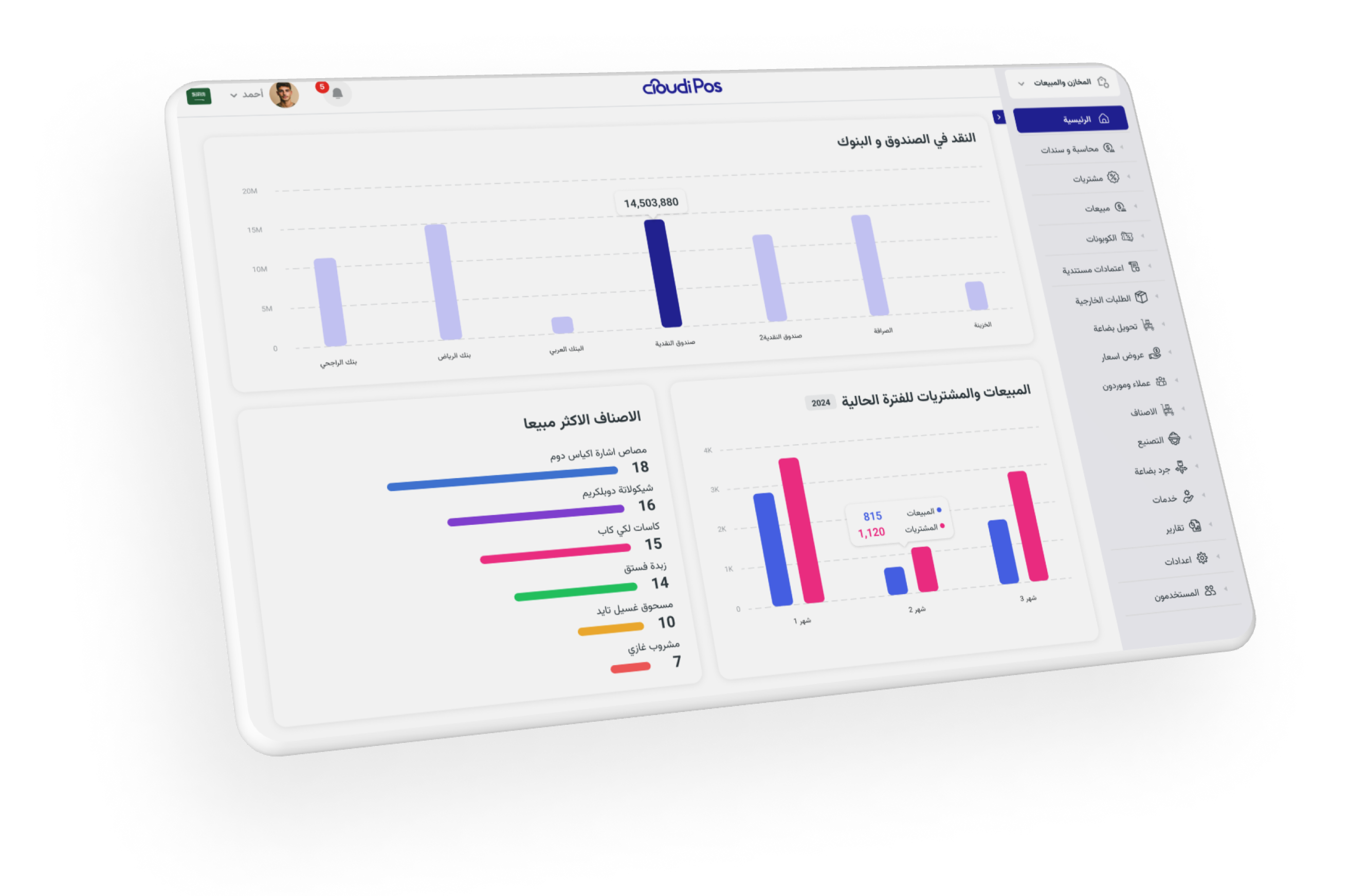 Cloudi Pos store management system